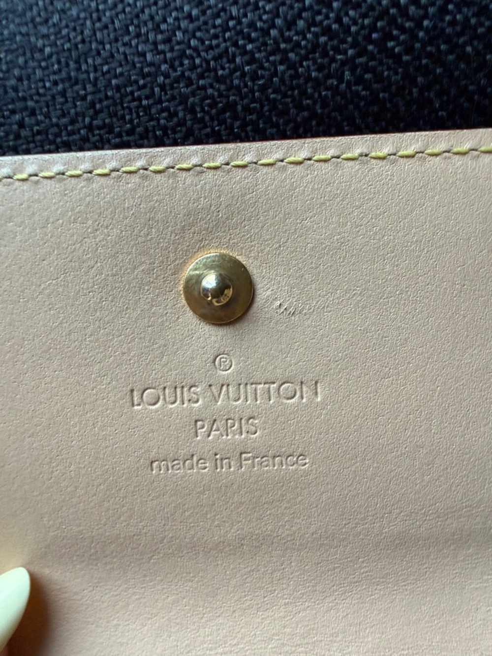 Louis Vuitton White Multicolor Monogram Card/wallet with keychain/charm & box - Picture 10 of 12
